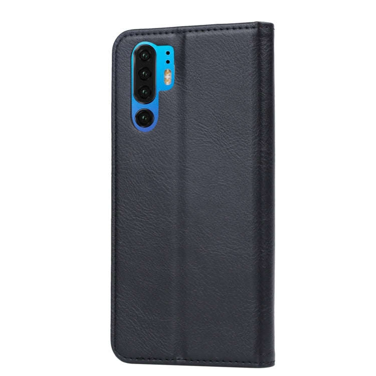 Knead Skin Texture Horizontal Flip Leather Case for Huawei P30 Pro, with Photo Frame & Holder & C...