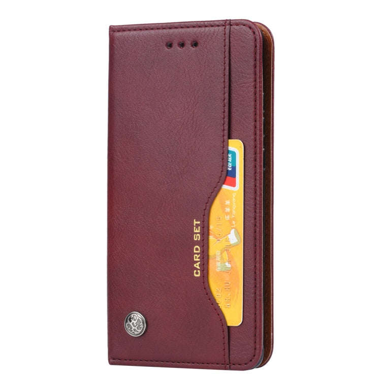 Knead Skin Texture Horizontal Flip Leather Case for Huawei P30 Pro, with Photo Frame & Holder & C...