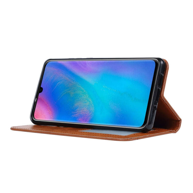 Knead Skin Texture Horizontal Flip Leather Case for Huawei P30 Pro, with Photo Frame & Holder & C...