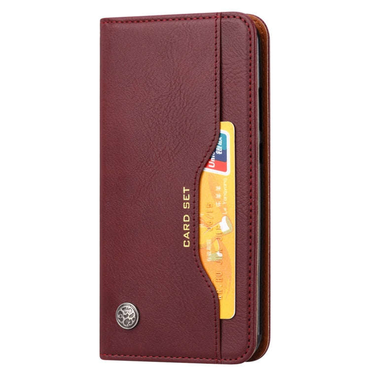 Knead Skin Texture Horizontal Flip Leather Case for Huawei P30 Lite, with Photo Frame & Holder & ...