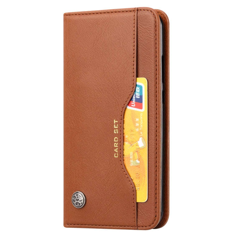 Knead Skin Texture Horizontal Flip Leather Case for Huawei P30 Lite, with Photo Frame & Holder & ...