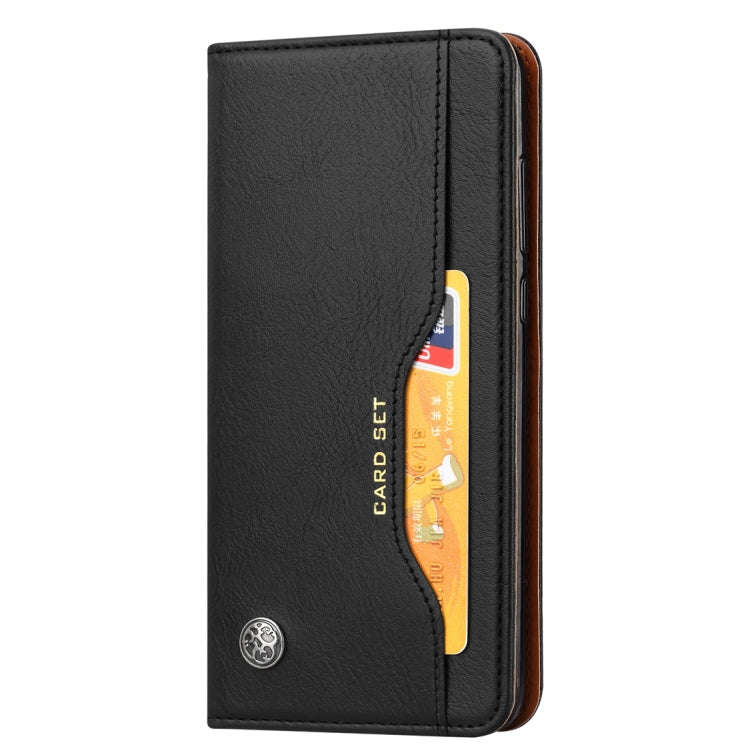 Knead Skin Texture Horizontal Flip Leather Case for Huawei P30, with Photo Frame & Holder & Card ...
