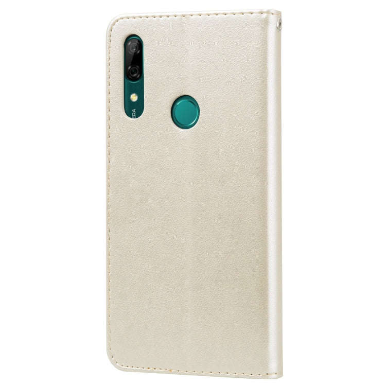 Rose Embossed Horizontal Flip PU Leather Case for Huawei P Smart Z, with Holder & Card Slots & Wa...