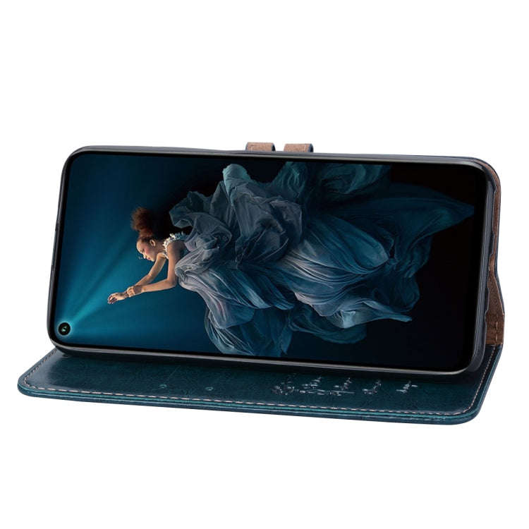 Business Style Oil Wax Texture Horizontal Flip Leather Case for Huawei Honor 20 Pro, with Holder ...