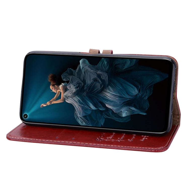 Business Style Oil Wax Texture Horizontal Flip Leather Case for Huawei Honor 20 Pro, with Holder ...