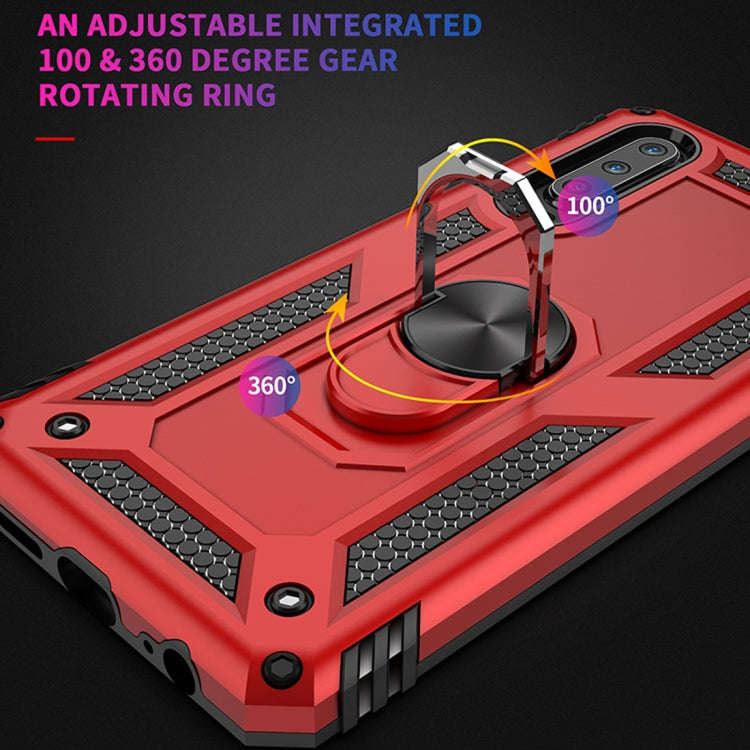 Armor Shockproof TPU + PC Protective Case for Huawei P30, with 360 Degree Rotation Holder (Black)