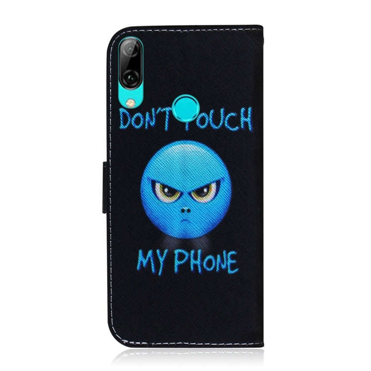 Anger Pattern Coloured Drawing Horizontal Flip Leather Case for Huawei P Smart (2019) / Honor 10 ...