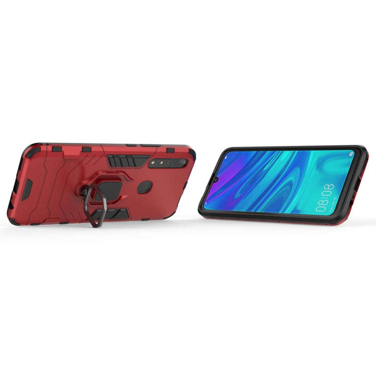 PC + TPU Shockproof Protective Case for Huawei P Smart Z / Y9 Prime (2019), with Magnetic Ring Ho...