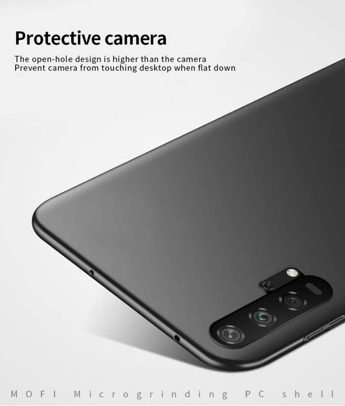MOFI Frosted PC Ultra-thin Hard Case for Huawei Honor 20 Pro(Black)