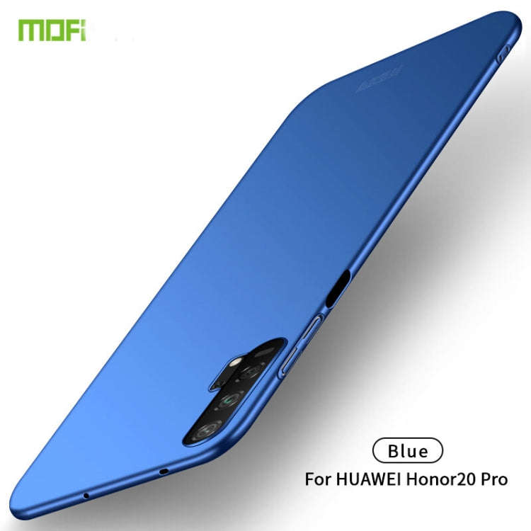MOFI Frosted PC Ultra-thin Hard Case for Huawei Honor 20 Pro(Blue)