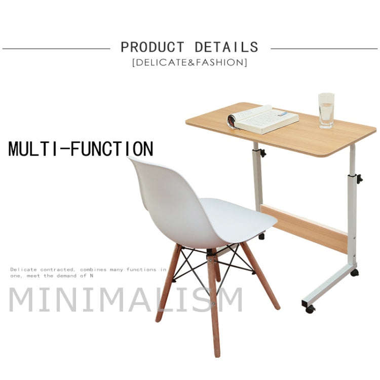 Wood Texture Portable Household Removable Laptop Desk Table Bedside Desk