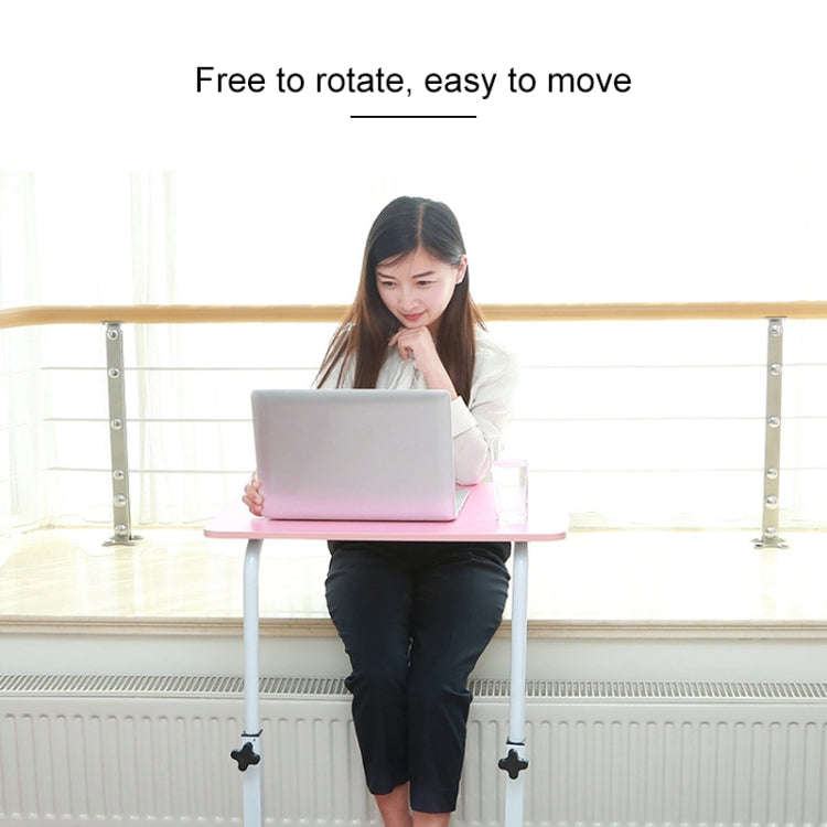 Wood Texture Portable Household Removable Laptop Desk Table Bedside Desk