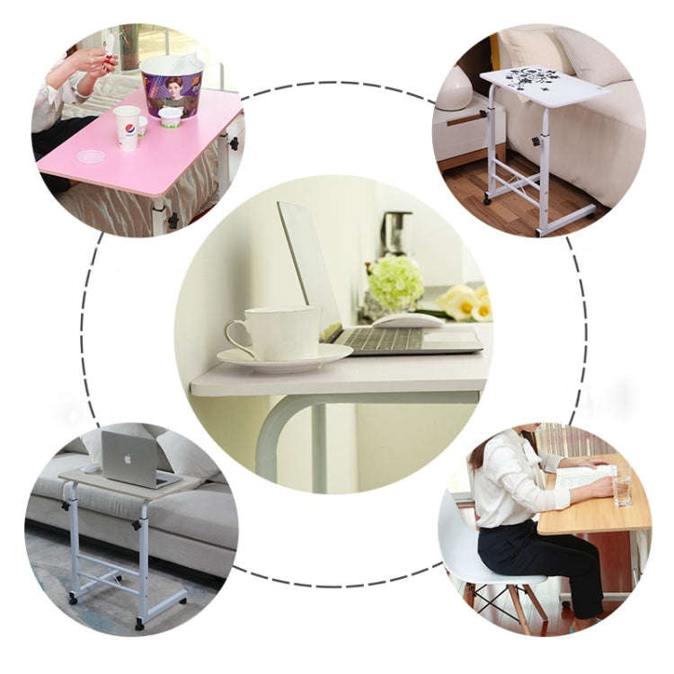 Wood Texture Portable Household Removable Laptop Desk Table Bedside Desk