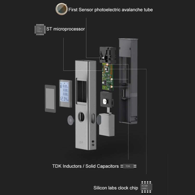 Original Xiaomi Youpin LS-P Portable Laser Range Finder, Test Distance: 40m