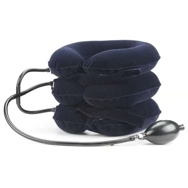 Household Full Cashmere Cervical Traction Instrument Neck Protection Inflatable Cervical Spine Ma...