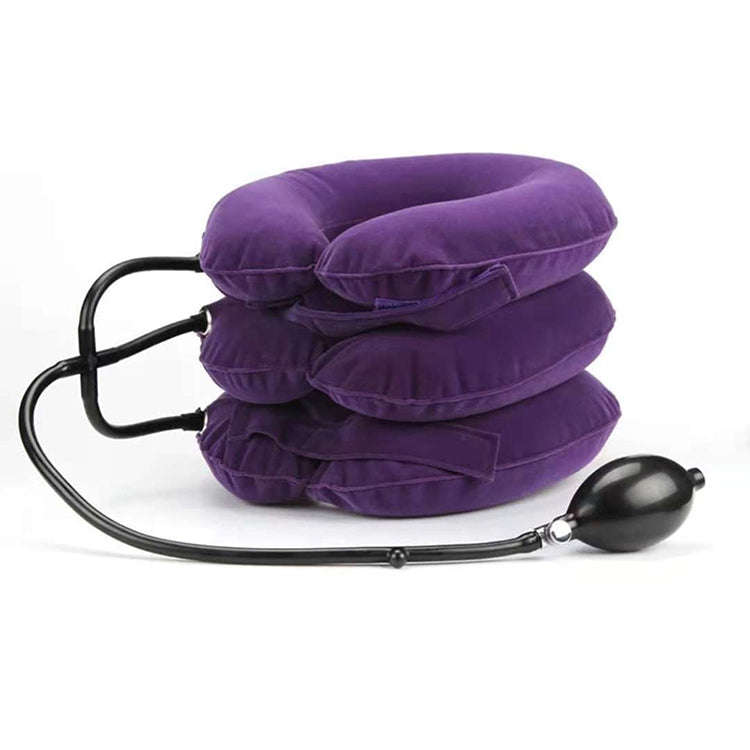 Household Full Cashmere Cervical Traction Instrument Neck Protection Inflatable Cervical Spine Ma...