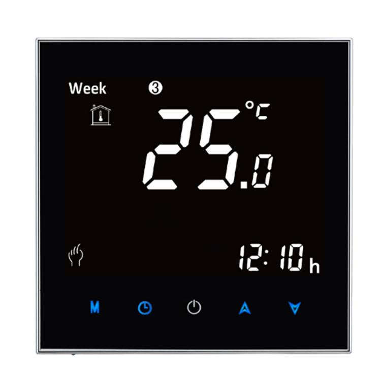 BHT-2001 3A Load Water Heating Type LCD Digital Heating Room Thermostat, Display Clock / Temperat...