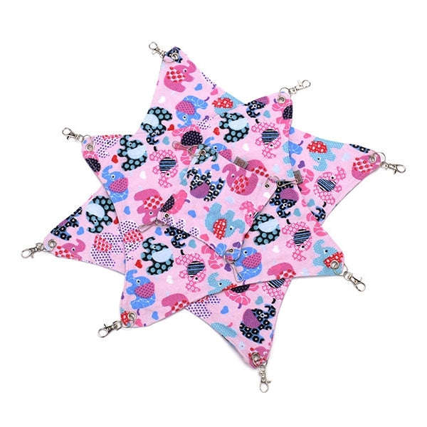 Pet Canvas Hammock Nice And Warm Cat Hammock Hamster Mat Nest Pet Bed,Medium,Size:33*30cm,Random ...