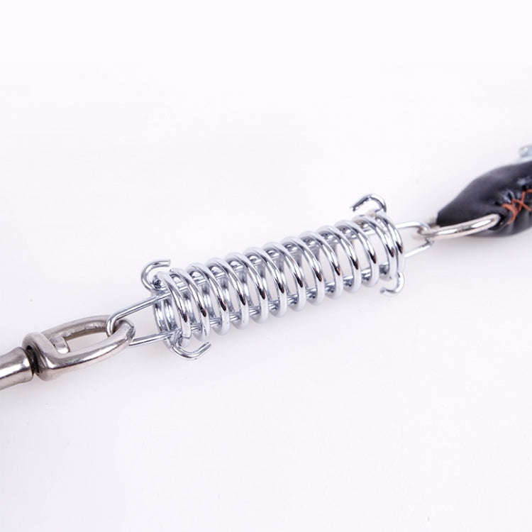 Cowhide Traction Belt Dog Collar Telescopic Dog Rope, Suitable For Medium and Large Dogs, M, Rope...