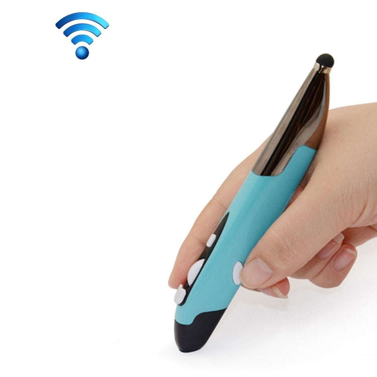 2.4GHz Innovative Pen-style Handheld Wireless Smart Mouse for PC Laptop(Blue)