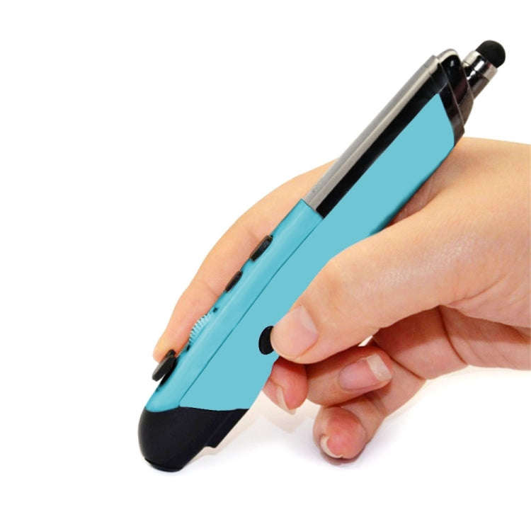 PR-08 2.4G Innovative Pen-style Handheld Wireless Smart Mouse, Effective Distance: 10m(Blue)