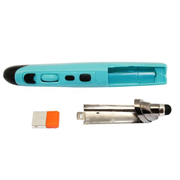 PR-08 2.4G Innovative Pen-style Handheld Wireless Smart Mouse, Effective Distance: 10m(Blue)