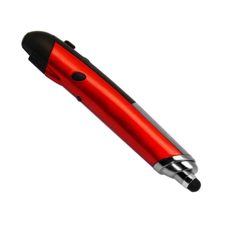 PR-08 2.4G Innovative Pen-style Handheld Wireless Smart Mouse, Effective Distance: 10m(Red)