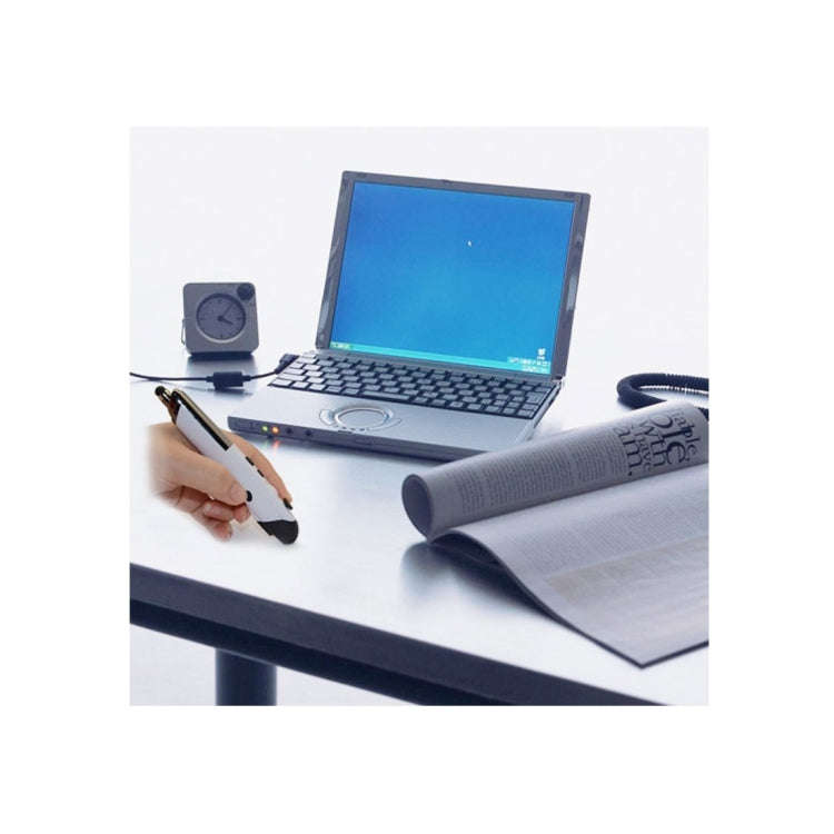 PR-08 2.4G Innovative Pen-style Handheld Wireless Smart Mouse, Effective Distance: 10m(White)