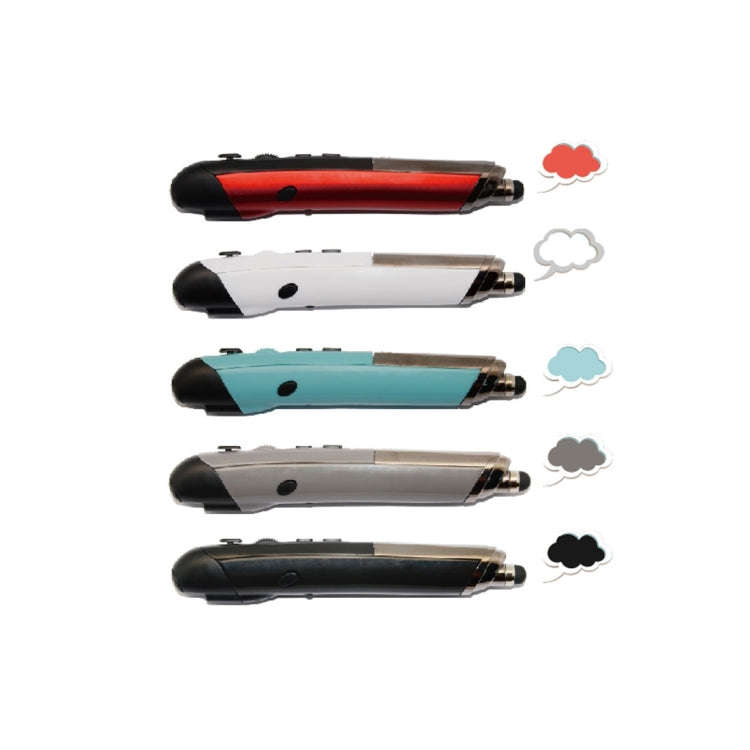 PR-08 2.4G Innovative Pen-style Handheld Wireless Smart Mouse, Effective Distance: 10m(White)