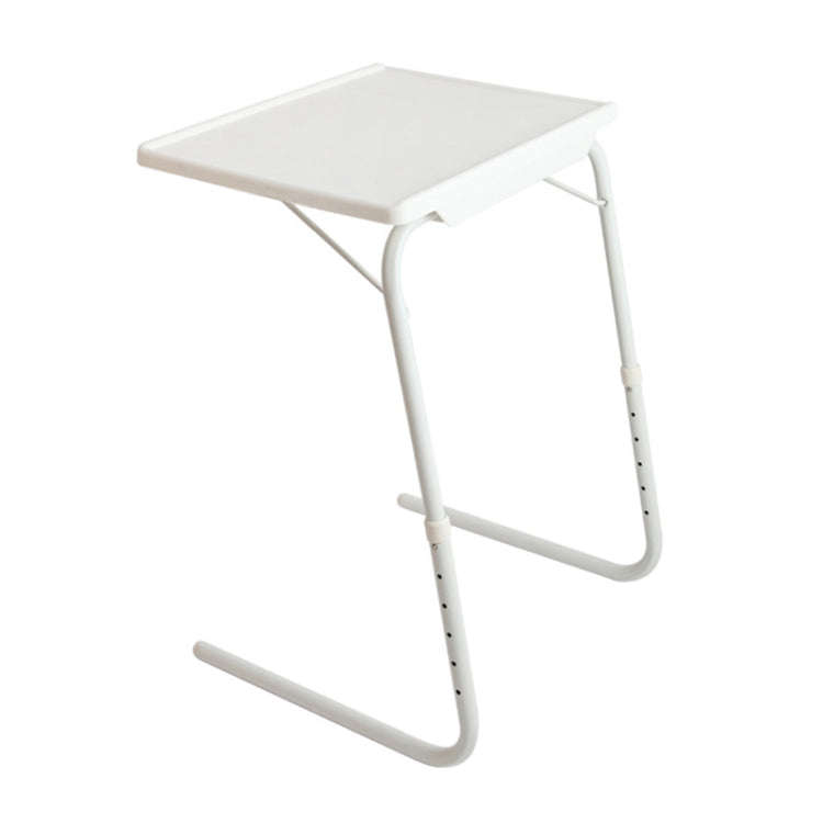 Plastic Pad Steel Tube Bracket Liftable Foldable Portable Multi-purpose Laptop Table, Adjustable ...