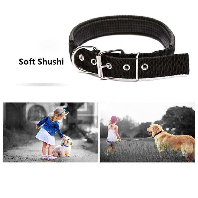 Foam Cotton  Polyester Pet Collars Pet Neck Strap Dog Neckband Cats Dogs Collars, 3.5cm x 57cm (B...