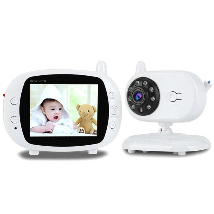 BM-850 3.5 inch LCD 2.4GHz Wireless Surveillance Camera Baby Monitor with 8-IR LED Night Vision, ...