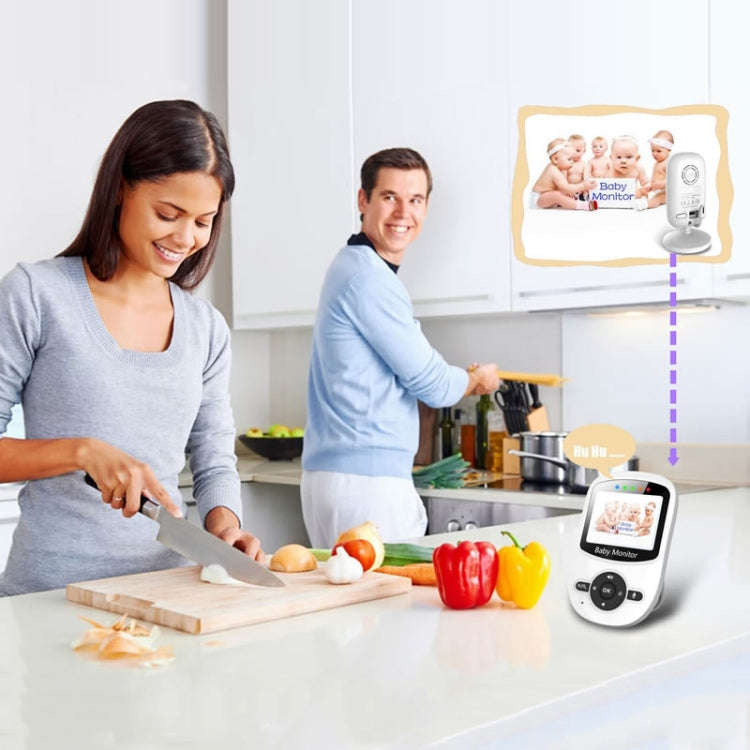 BM-SM24 2.4 inch LCD 2.4GHz Wireless Surveillance Camera Baby Monitor with 8-IR LED Night Vision,...