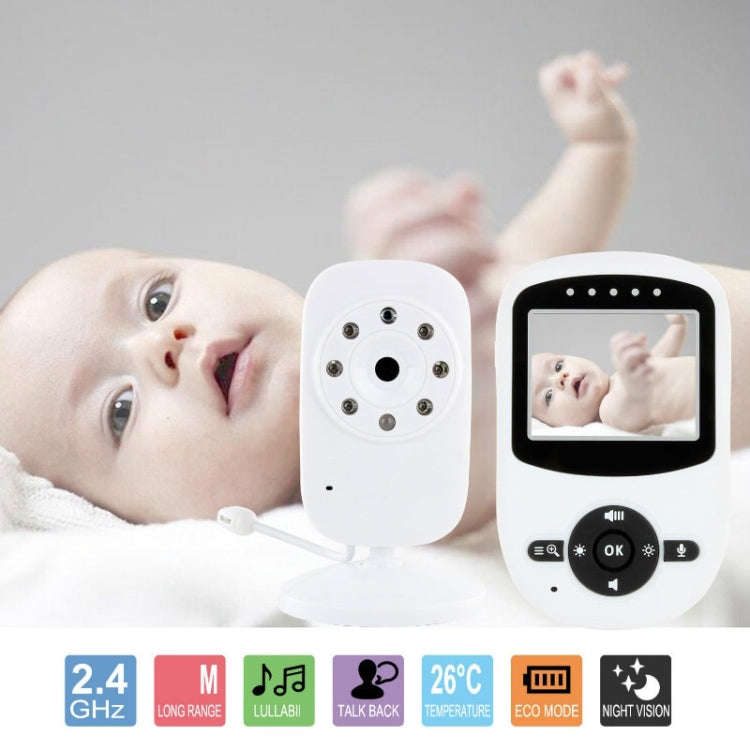 BM-SM24 2.4 inch LCD 2.4GHz Wireless Surveillance Camera Baby Monitor with 8-IR LED Night Vision,...