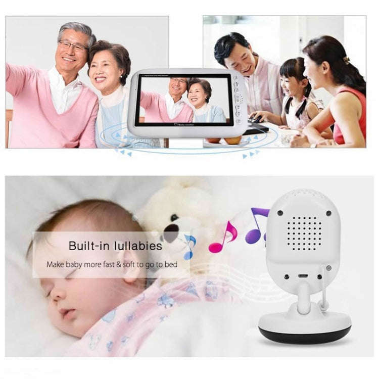 BM-SP820 2.4 inch LCD 2.4GHz Wireless Surveillance Camera Baby Monitor with 7-IR LED Night Vision...