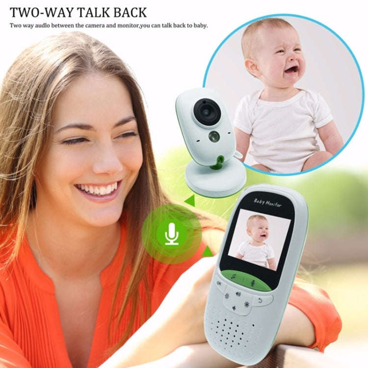 VB602 2.4 inch LCD 2.4GHz Wireless Surveillance Camera Baby Monitor, Support Two Way Talk Back, N...