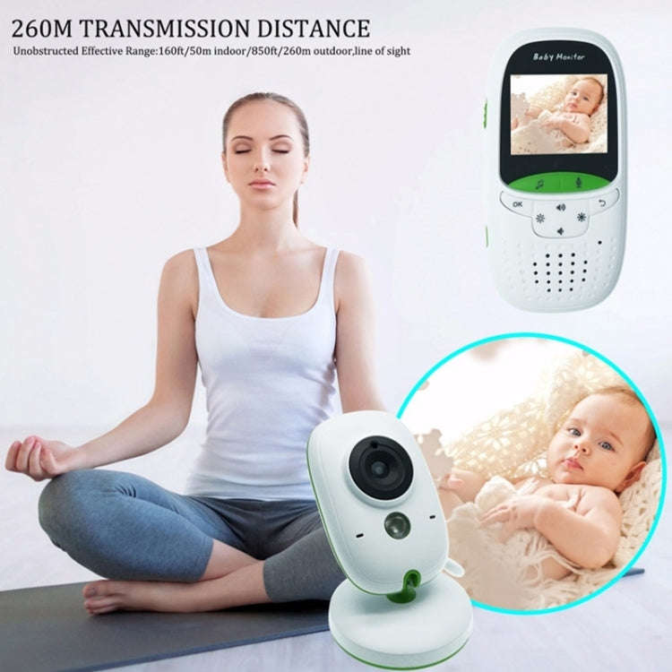 VB602 2.4 inch LCD 2.4GHz Wireless Surveillance Camera Baby Monitor, Support Two Way Talk Back, N...