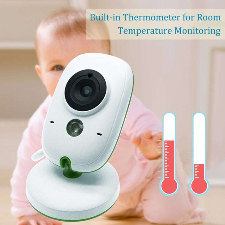 VB602 2.4 inch LCD 2.4GHz Wireless Surveillance Camera Baby Monitor, Support Two Way Talk Back, N...