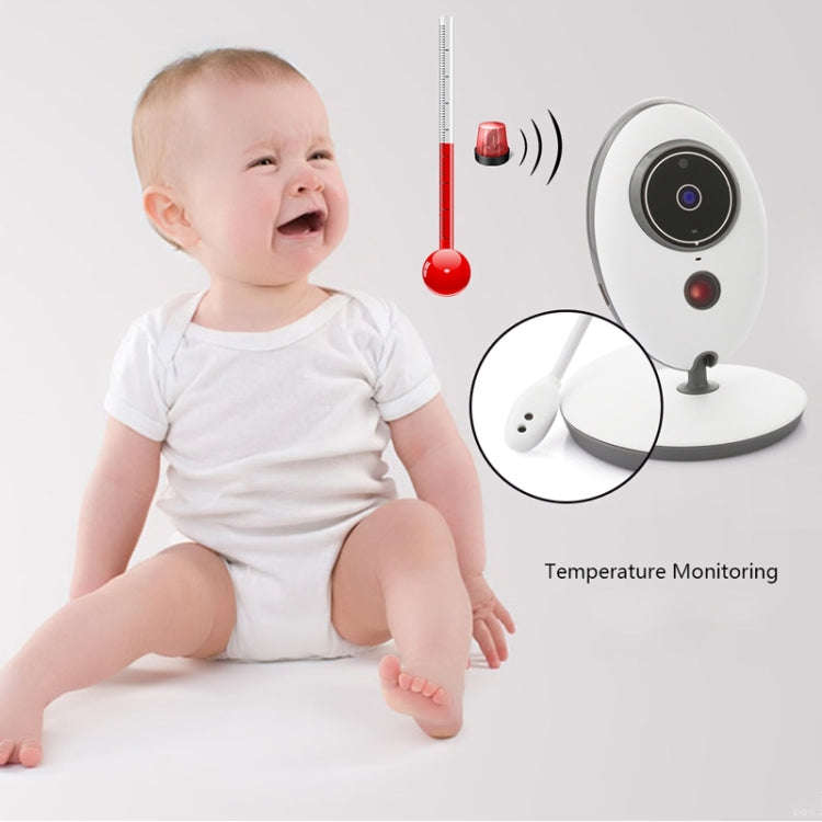 VB605 2.4 inch LCD 2.4GHz Wireless Surveillance Camera Baby Monitor, Support Two Way Talk Back, N...