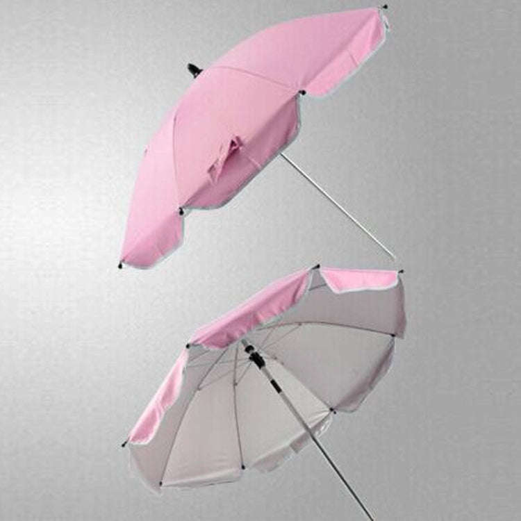 Adjustable Laciness Umbrella For Golf Carts, Baby Strollers/Prams And Wheelchairs To Provide Prot...