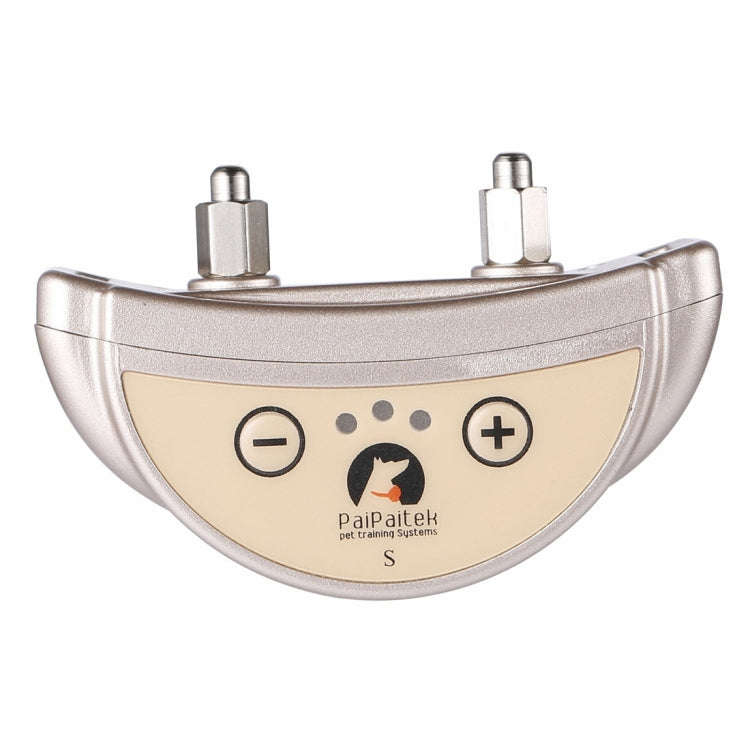 PD258 Automatic Anti Barking Collar Pet Training Control System for Dogs, S Size(Gold)