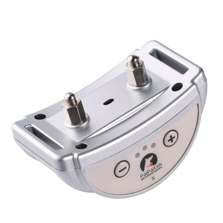 PD258 Automatic Anti Barking Collar Pet Training Control System for Dogs, S Size(Silver)