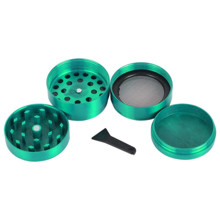 Mini 4-layer 40mm Zinc Alloy Herb Tobacco Cigarette Grinder (Green)