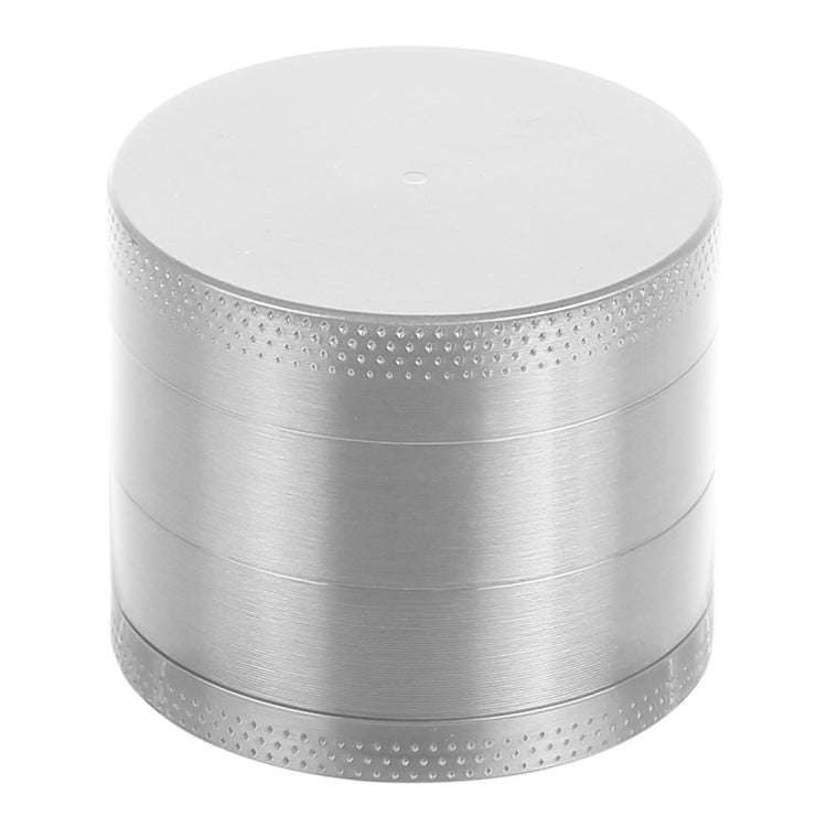 Mini 4-layer 40mm Zinc Alloy Herb Tobacco Cigarette Grinder (Silver)