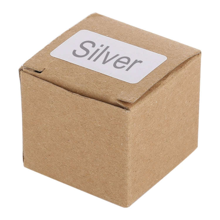 Mini 4-layer 40mm Zinc Alloy Herb Tobacco Cigarette Grinder (Silver)