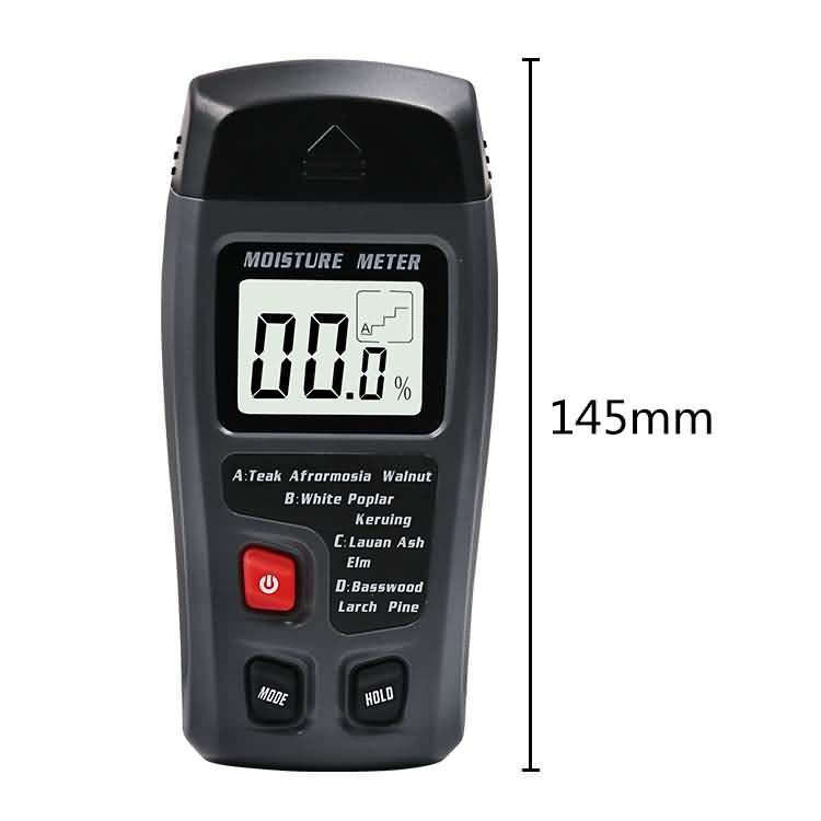 Rechargeable Wood Moisture Tester Moisture Measurement for Wood Flooring and Carton without Battery