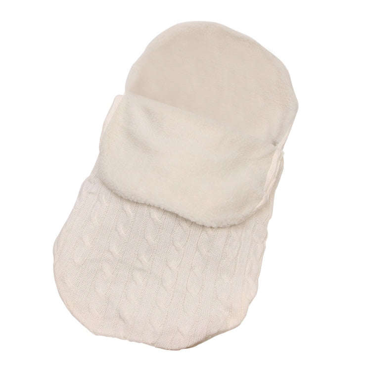 Thick Baby Swaddle Wrap Knit Envelope Sleeping Bag Newborn Infant Warm Bands Indoor Infant Stroll...