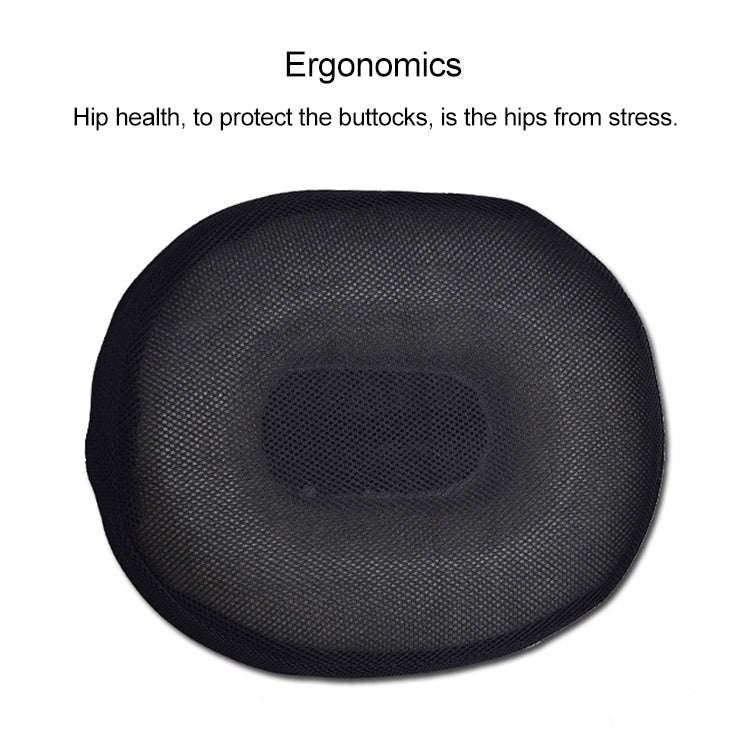 Office Hollow Rebound Health Haemorrhoid Prevention Cushion Buttock Seat, Size: 40x32x7cm(Blue)