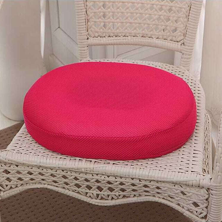 Office Hollow Rebound Health Haemorrhoid Prevention Cushion Buttock Seat, Size: 40x32x7cm(Rose Red)