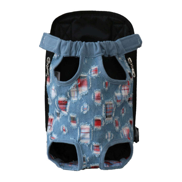 Front Pet Carrier Dog Backpack Bag, SizeL